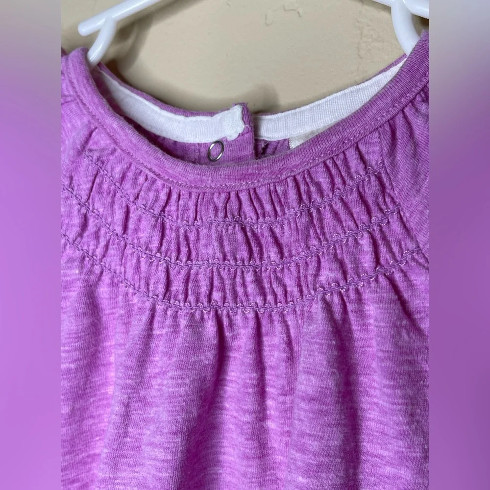 OSHKOSH B'GOSH: Purple Knit Long-Sleeve Top, Size 5T